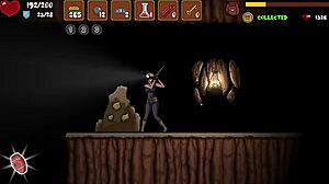 Hailey's treasure: fucking tits and anal in hentai game.