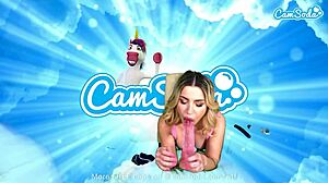 Petite Blonde Teen Cums Hard During Vr Masturbation With Dildo