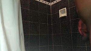 i went to the shower to touch myself nicely