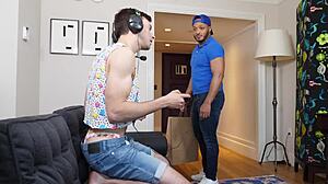 I delivered to the gamer twink who tipped with his tight ass