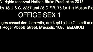 Is Valentina Ricci's Ass Ready for Christian Clay's Monster Cock in the Office Bathroom?