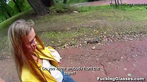 Fucking Glasses - Banged Emma on Construction Site in Teen-Porn