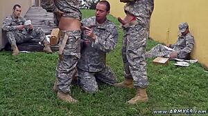 Hot military gay porn video in the mailbox on a regular day