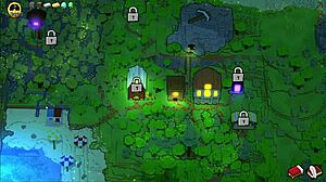 Girl receives golden bikini in horny parody game