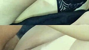 i fuck her tight pussy with big clit and big natural tits bouncing hard in missionary