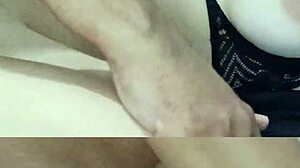 i fuck her tight pussy with big clit and big natural tits bouncing hard in missionary