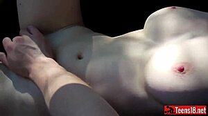 Masturbate To Orgasm In Car With Blonde Young 18+ And Old Amateurs.