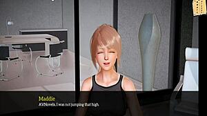 blonde rides big cock in homemade