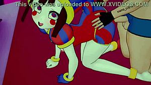 pomni wants doggystyle sex again in 3d anime