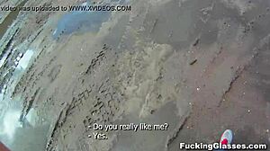 Fucking Glasses - Banged Emma on Construction Site in Teen-Porn
