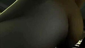 Cartoon characters come alive in striptease animation