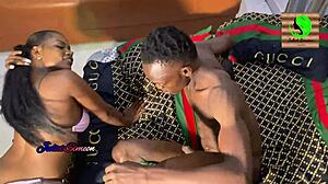 julietsmone bends over bed for monster cock blowjob