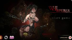 Whisperer hentai game part 1 unfolds with brutal anime action in every scene