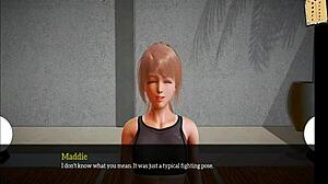 blonde rides big cock in homemade