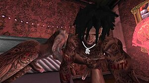 gay men engage in intense sex