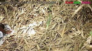 i fucked that bbw woman in the bush after her corona test