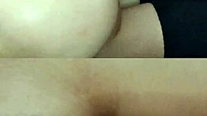 i fuck her tight pussy with big clit and big natural tits bouncing hard in missionary