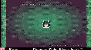 playing deuce strip blackjack 2 with clothes ripping off