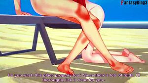 Yae Miko Bikini Sex on Beach Genshin Impact