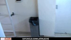 latino hunk with tattoos tops big dick boy in first time homemade group.