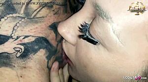 snowwhite and friend in private club threesome in flensburg