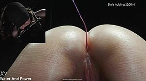 low volume allstars violet bee gagging and choking in submissive play part 2