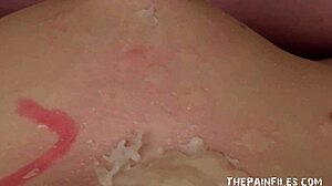 Bizarre lezdom humiliates teen with nasty facial!