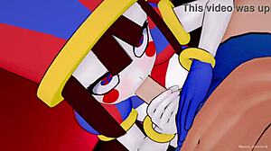 pomni wants doggystyle sex again in 3d anime