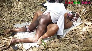 i fucked that bbw woman in the bush after her corona test