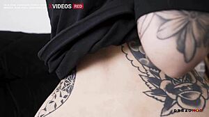 Beautiful German Babe Takes Anal Creampie