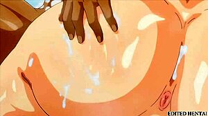 cheating wife in anime hentai with big tits and anal sex