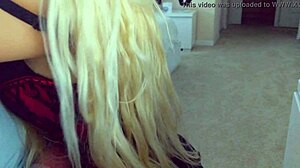 Slutty mature cuckold from Tinder deepthroats big cock until swallowing cum in mouth