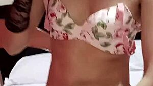 Peruvian student's sensual dance tempts hardcore sex