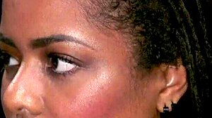 Busty Milf Hacker Ties Ebony Slave For BDSM Whipping. Anal Submission Follows.