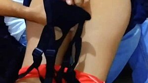 Watch this cute young student get her skirt lifted and ass fucked in homemade amateur scene