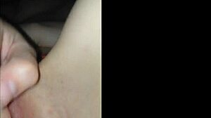 Lingerie clad beauty gets her ass and pussy licked to orgasm