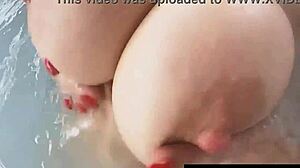 Horny Vicky Vette Strips Naked In Jacuzzi To Ride Big Cock Deepthroat