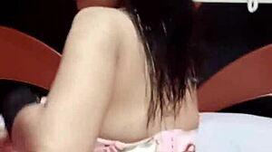 Peruvian student's sensual dance tempts hardcore sex