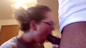 i feel so deep in her throat with my big black cock, caribbean amateur queen taking it all close up