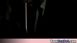 Her Rough Anal Groupsex Dream Came True Today