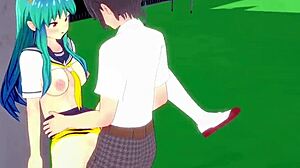 Lum Intense Sex in Urusei Yatsura Hentai!