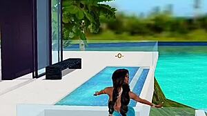 Getting frisky at greystone mansion with big ass