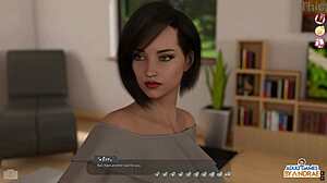 Fat curvy teen masturbating in shower, monster cock outfit.