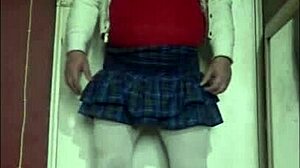 I Fill It Deep Then Swallow Every Drop In Shy Bisexual Crossdressing Fun