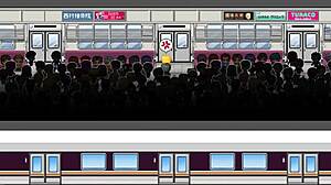 Chloa Scrambles in Anime Game Part 1