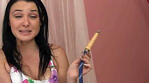 teen rides cock while sucking dick in first time