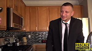 real dominated skinny ho gets pounded hard