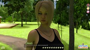 Fat curvy teen masturbating in shower, monster cock outfit.