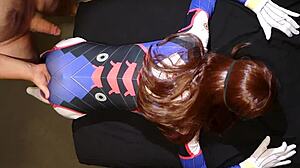 Does Tiny D Va Moan On Thick Cock?