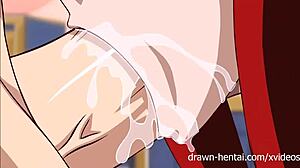 Fairy Tail Hentai - Menage Natsu X Lucy X Erza